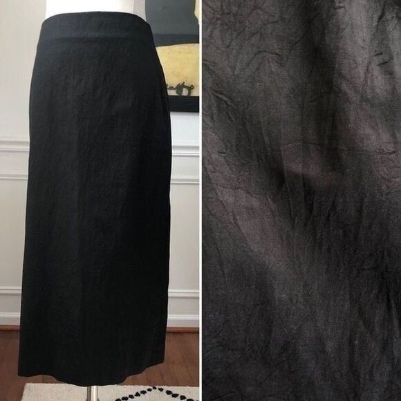 Rag & Bone Matte Satin Crinkle Skirt 0 - Picture 1 of 8
